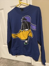 1993 Daffy Duck Warner Brothers Sweatshirt Rare 90s Vintage