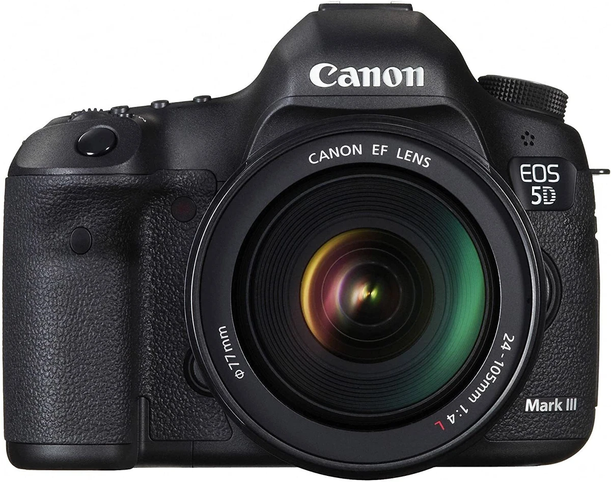 Canon EOS 5D Mark III 22.3MP Digital SLR Camera - Black (with EF L