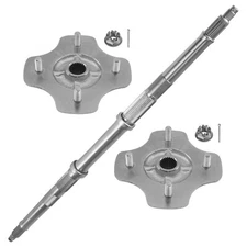 Rear Axle Shaft Wheel Hub Castle Nuts For Honda TRX300FW Fourtrax 300 4X4 88-91