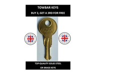 WITTER THULE GDW ACS06 ACS 06 ACS 6 KEY TOWBAR KEYS