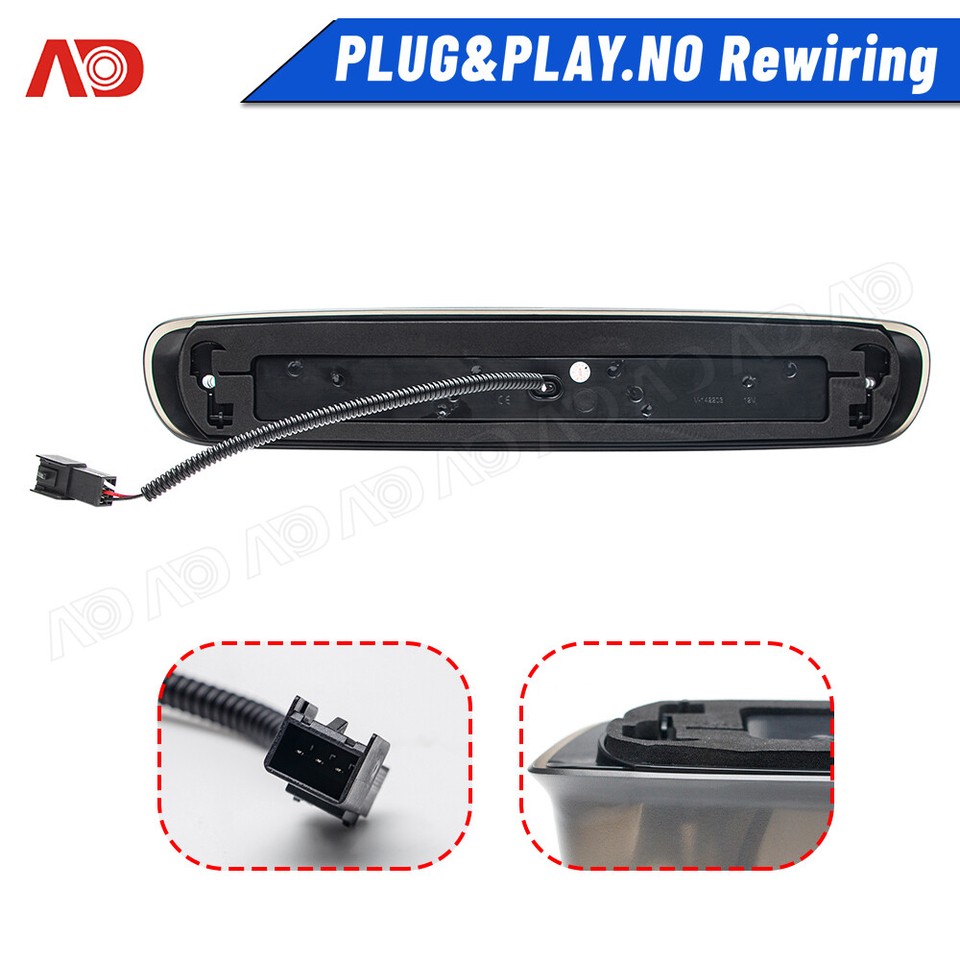 LED Third 3rd Brake Light Fr 07-14 Chevy Silverado GMC Sierra 1500 2500HD 3500HD - Foto 6