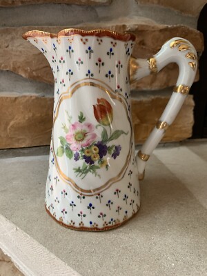 Paris Royal ''Peint a' la Main'' Pitcher