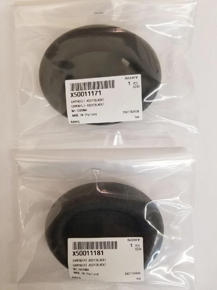 GENUINE SONY Ear Pads Foam Cushions for SONY WH-1000XM4 Headphones Left + Right - Image 4 of 4
