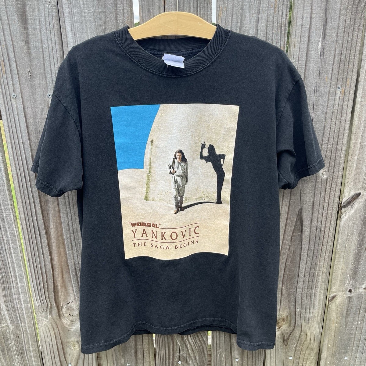 Weird Al Yankovic The Saga Begins Tour Tee Shirt Star Wars Parody 