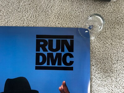 Rare Vintage RUN DMC Old School Rap Hip Hop Poster 22