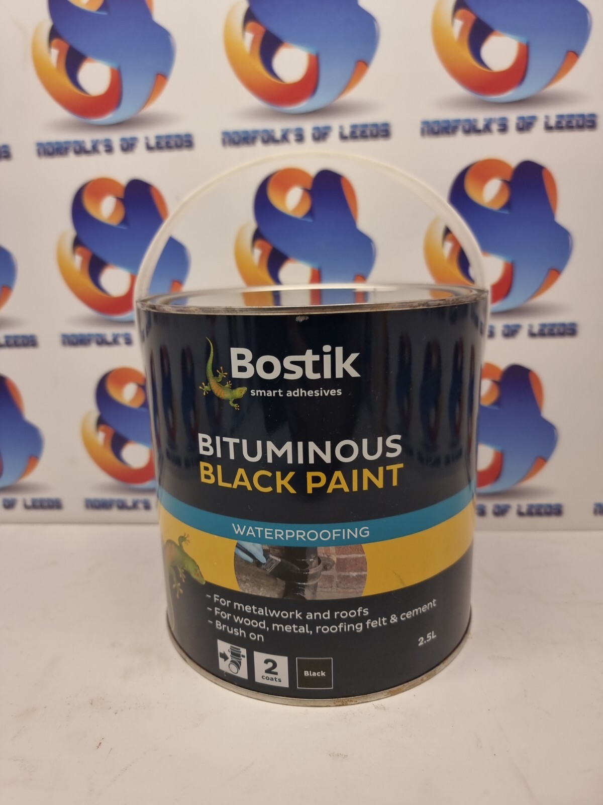 BOSTIK BLACK BITUMEN PAINT wood metal roofing Multi purpose