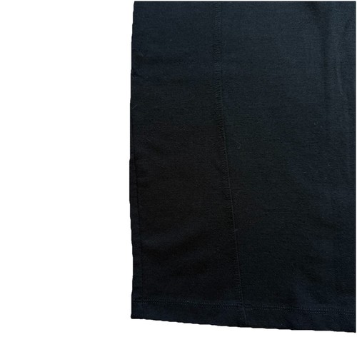 Forever 21 Skirt S XXI Essentials Black Pencil Zip Stretch Bodycon Leather Trim - Picture 8 of 17