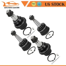 4pcs Front Upper Lower Ball Joints Fits 2016 2017 2018 Chevrolet Silverado 1500