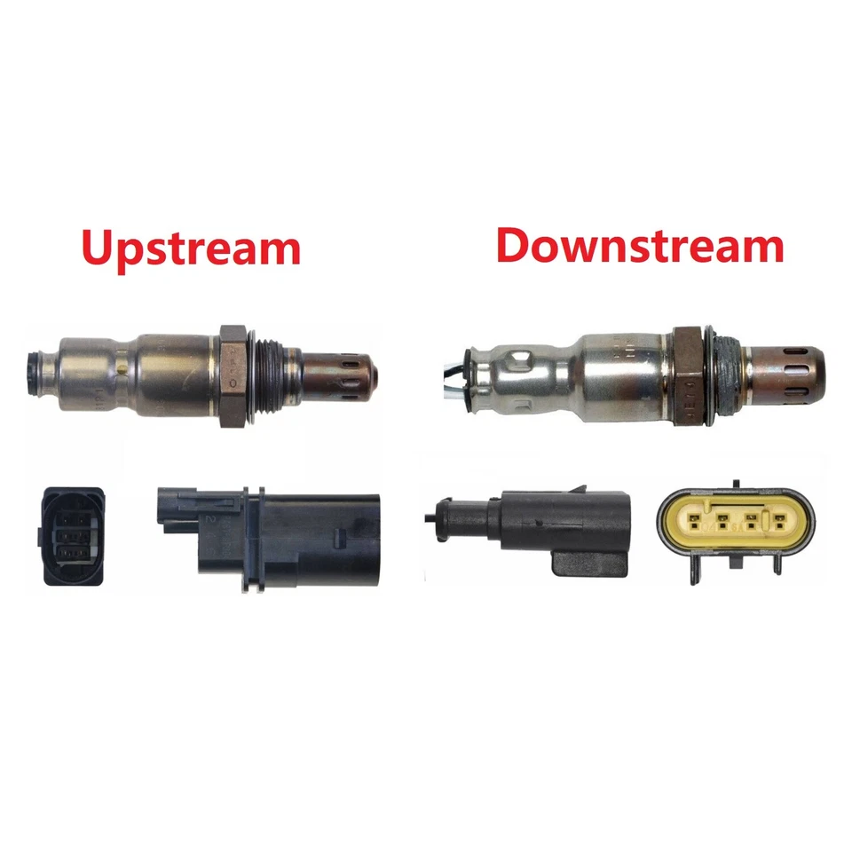 2PCS Oxygen O2 Sensor Upper+Lower For Fiat 500L 2017-2020 1.4L & 500X 2016-2018 - Image 2 of 4