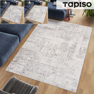 Wohnzimmer Teppich Modern Kurzflor 3D Optik Schlafzimmer Loop Cut ÖKOTEX