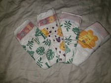  4 Samples of the NEW style Parent's Choice Diapers Size 7 for 41 LBS 