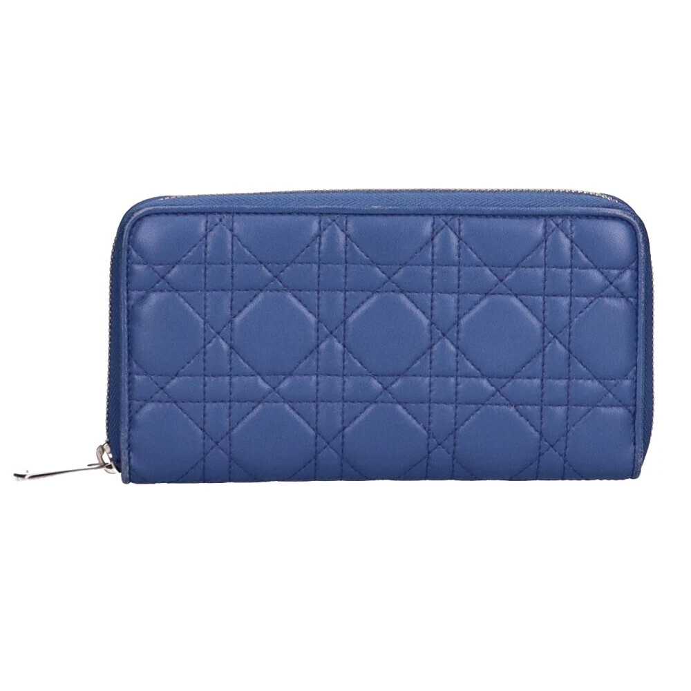 Sac à main Christian Dior Voyageur peau d'agneau Lady Dior occasion