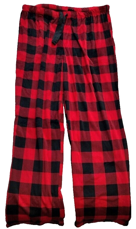 Star Above Women’s Pajama Pants Plaid RedBlack Size M eBay
