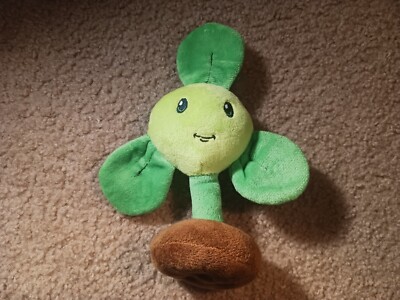 Plants vs. Zombies Plush Blover Linxin Tush 2011 Rare Original Darkgreen String