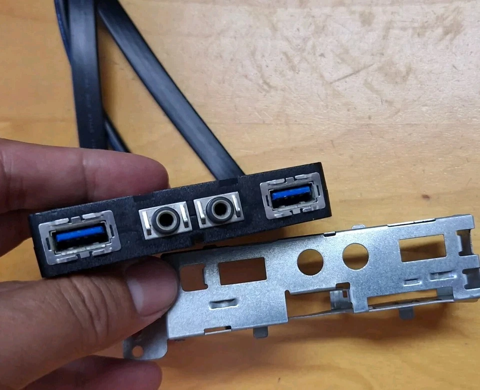 IBM Lenovo Front Panel 54Y9374 2x USB In/Out Audio Working Used Condition - Image 2 of 4