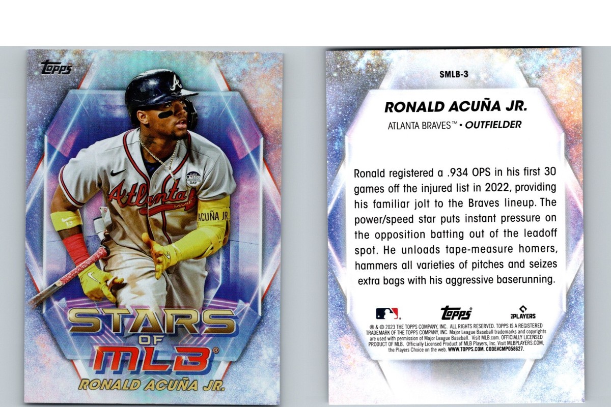 RONALD ACUNA JR. - 2023 Topps Series 1 SMLB-26 | eBay