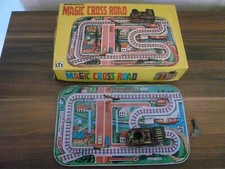 Original Vintage Magic Cross Road Blechspielzeug in OVP