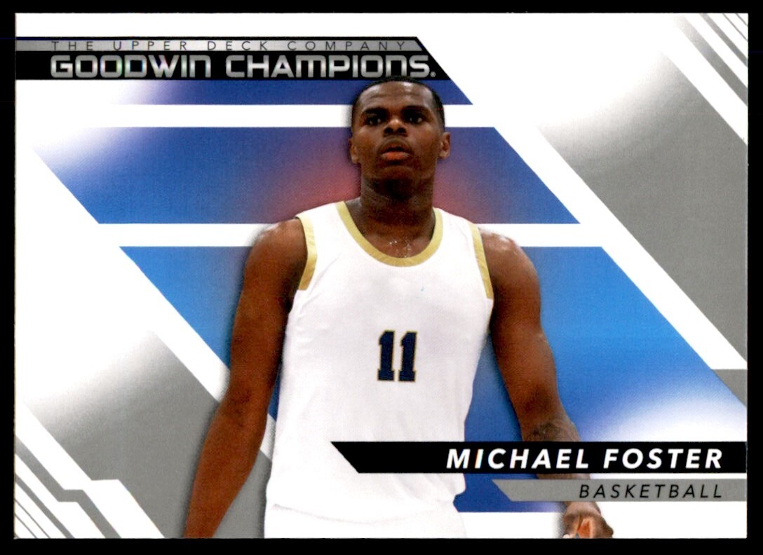 Michael Foster 2022 Upper Deck Goodwin Champions Horizontal #82