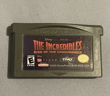 Incredibles: Rise of the Underminer Game Boy Advance Disney Pixar CARTRIDGE ONLY