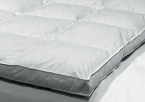 king size feather bed