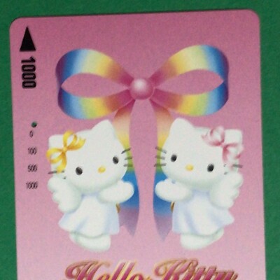 Hello Kitty 30th Anniversary Passnet Card 2004 Tokyo Metro Sanrio