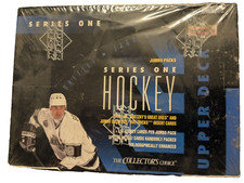 1993 UPPER DECK NHL HOCKEY SERIES 1 NEW FACTORY SEAL BOX JUMBO PACK SHRINK WRAP