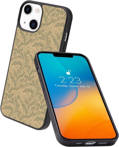 Rigid Plastic For iPhone SE XS XR Max 5 6 7 8 Plus nature thistle flower Pattern - Picture 8 of 25