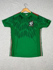 Mexico National Team Soccer Jersey Youth XL Green 2022-23 Home Futbol