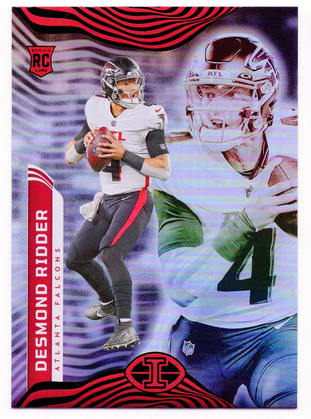 2022 Panini Illusions Retail Desmond Ridder #3 Rookie RC Atlanta Falcons