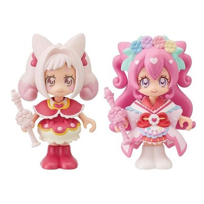 Bandai Delicious Party Precure Doll Pre-Code Cure Edel & Komekome Figuren