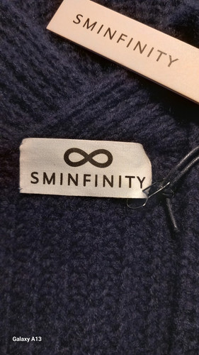 SMINFINITY - Strickjacke - NEU - S/M - dunkel BLAU - 70% Cashmere/30% Wolle ? - Bild 3 von 18