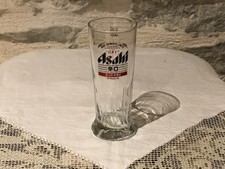 Verre publicitaire ASAHI, bière Japonaise