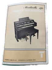 Original Thomas Organ / Monticello 370 371 371B 372 372B Manual Extras