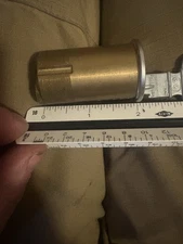 Rare & Unique 2" Mortise Cylinder Kwikset Keyway w/2 Keys 26D