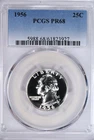 1956 Washington Quarter Proof PCGS PR 68 PF Gem Silver Coin 25C