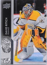 2021-22 Upper Deck #590 David Rittich
