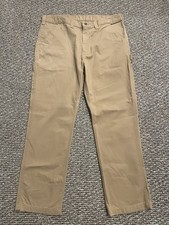 Carhartt B324 DKH Canvas Work Pants Men s 40x32 Relaxed Fit Carpenter