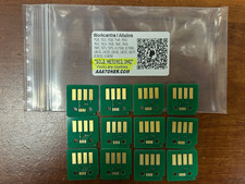 12 x Toner Chip 1517  DMO for Xerox WC 7525, 7530, 7535, 7545, 7556 Refill