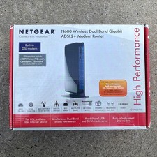 Netgear N600 Wireless Dual Band Gigabit ADSL2 Modem Router DGND3700