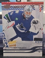 25-26 Upper Deck Thatcher Demko 🚨🚨🚨 Vancouver Canucks 