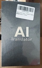 Voice Translator  AI Languages Artificial Intelligence Hardware