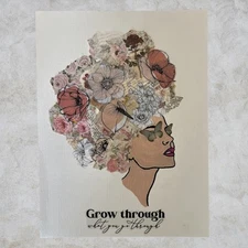 Her Hair, Her Garden. Her Eyes, Her Story