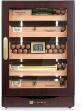 Elegante Humidor Armadietto per Sigari 250 Sigari con Luce LED e Igrometro