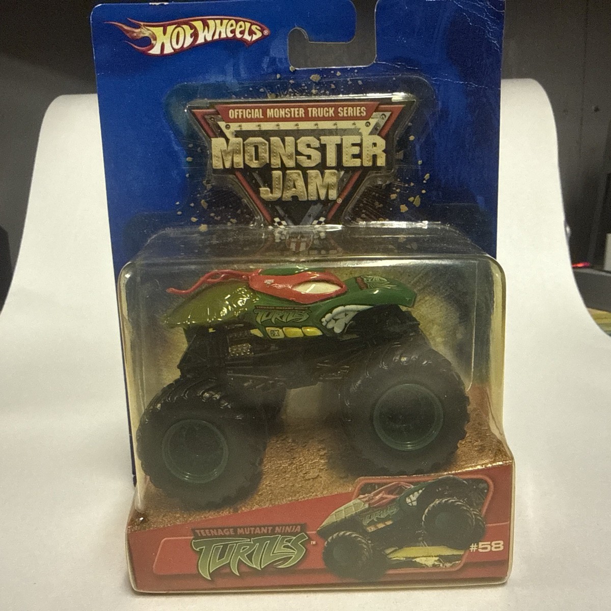 Rare TEENAGE MUTANT NINJA TURTLES 2005 # 58 MONSTER JAM TRUCKS