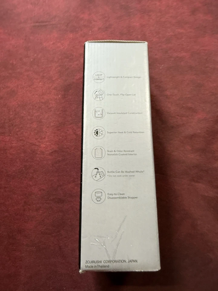 Garrafa Zojurushi SM-S Series 16 oz 0,48 litros rosa pérola - Imagem 4 de 4