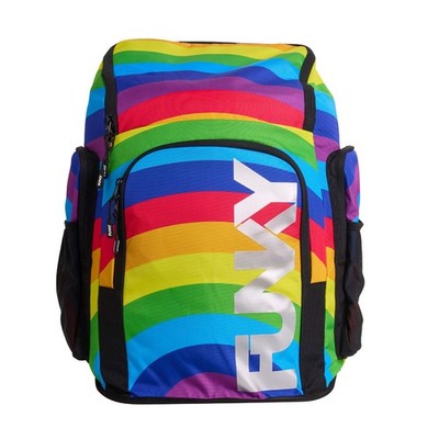 Funkita Schwimmrucksack Rucksack Kinder Space Case Rainbowie 40 Liter