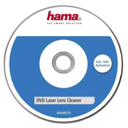 Hama Reinigungsdisc Laufwerk Laser Linsen Lens Reinigungs-CD DVD Blu-Ray Player