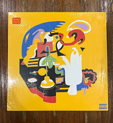 Mac Miller - Faces Tricolor Edition 3LP Vinyl Set In shrink With Hyper Sticker