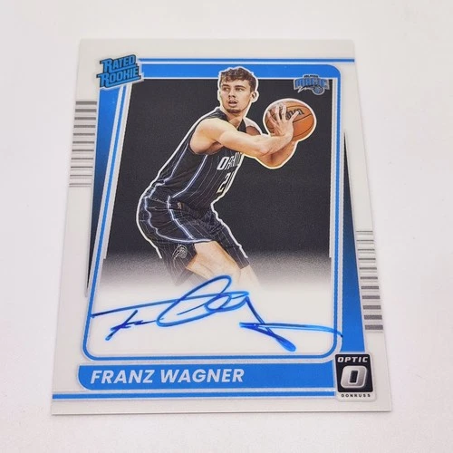 2021-22 Panini Donruss Optic Rated Rookie RC Auto On Card FRANZ WAGNER!!