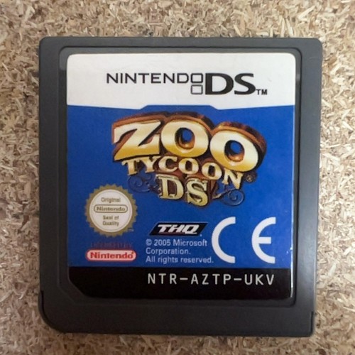 Zoo Tycoon DS (Nintendo DS) [Loose Game Cartridge, Tested]